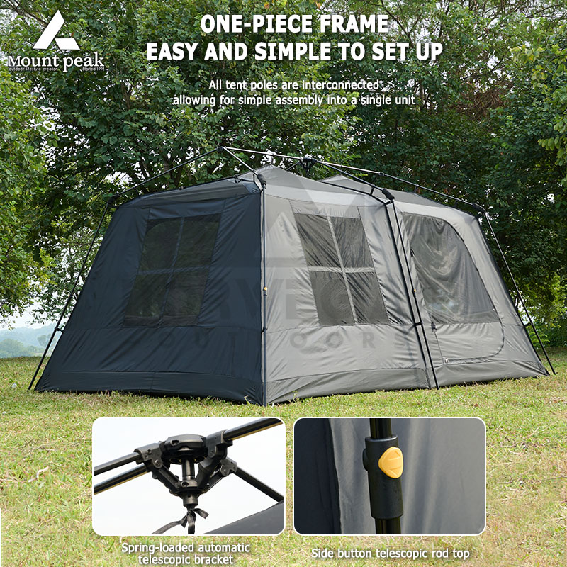 マウントピーク自動大型キャンプテント 3～8人用 クイックセ - Emergency Mylar Tent のレビューと価格