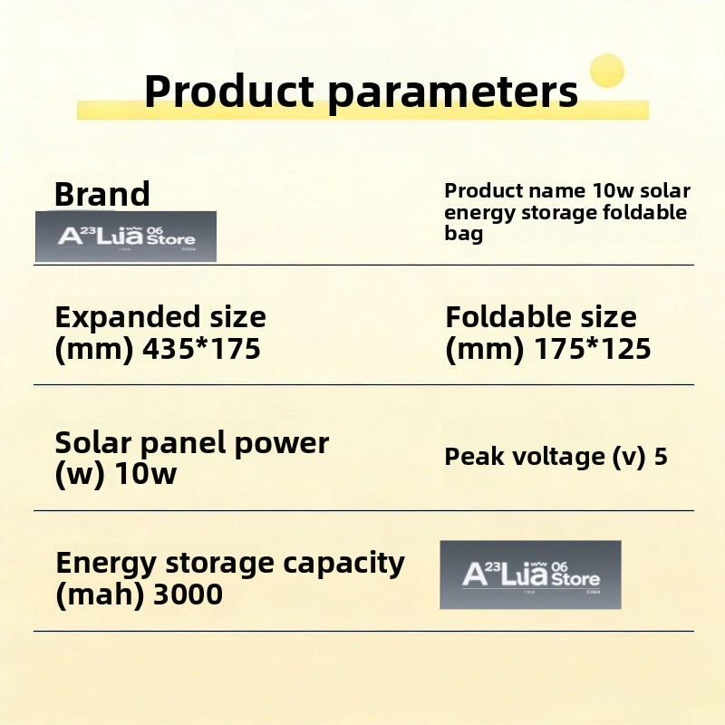 折りたたみ式ソーラーパネル充電器、LEDライト付きポータブル - Solar Emergency Charger のレビューと価格