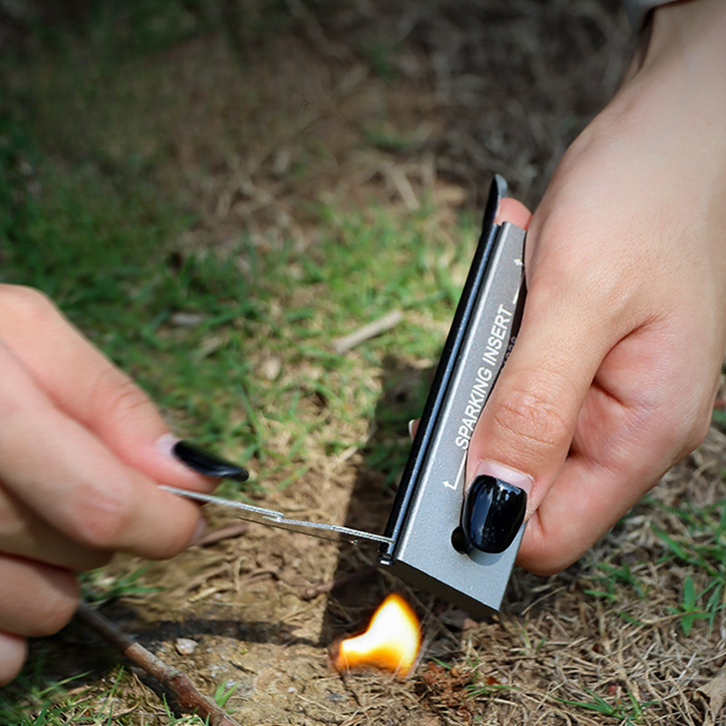 屋外サバイバルマグネシウムブロックフリント点火アメリカンスタ - Fire Starting Kit のレビューと価格