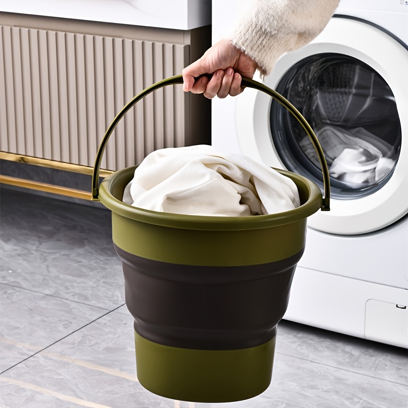 1個5L多機能折りたたみ式収納バケツ、漏れ防止、持ち運び可能 - Water Bag Collapsible のレビューと価格