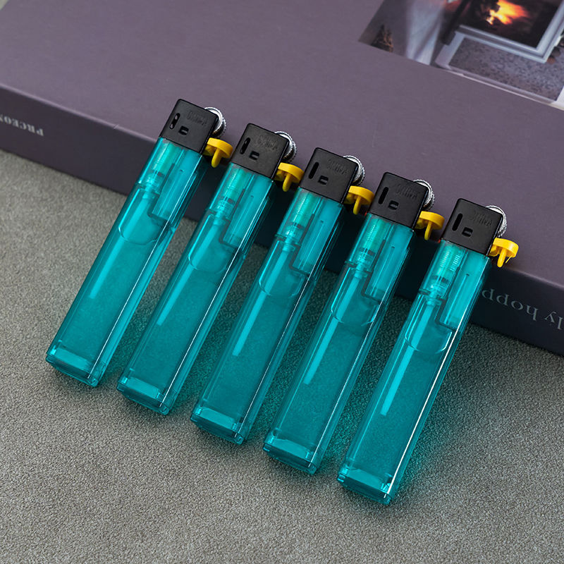 ミニ使い捨てライター、スリム透明ガスライター、携帯用フリント - Fire Starting Kit のレビューと価格