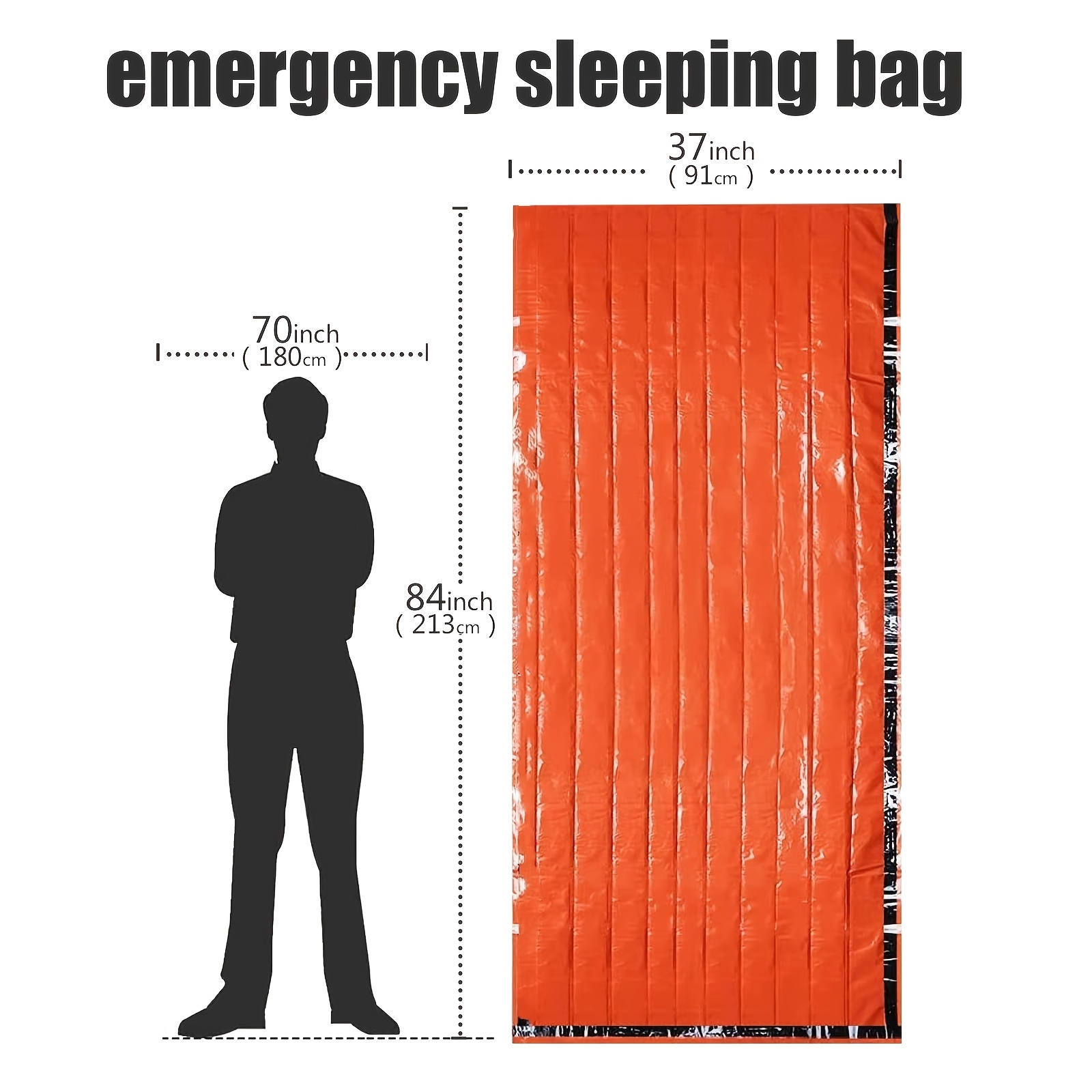 コンパクト緊急用サーマルテント＆ビビーバッグ – 砂漠冒険や - Emergency Mylar Tent のレビューと価格