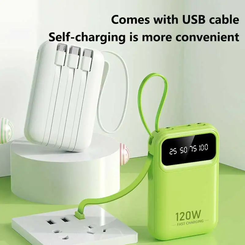 120W 500000mAh容量モバイルバッテリー大容量超急 - Solar Emergency Charger のレビューと価格